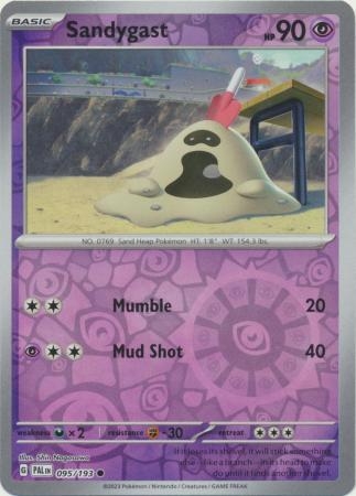 Sandygast - 095/193 - Common Reverse Holo