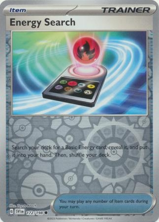 Energy Search - 172/198 - Common Reverse Holo