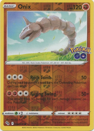 Onix - 036/078 - Common Reverse Holo