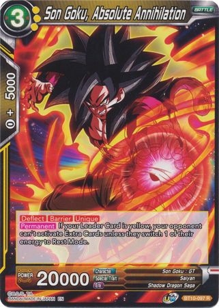 Son Goku, Absolute Annihilation - BT10-097 - Rare