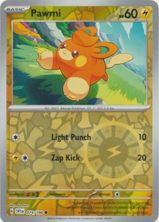Pawmi - 074/198 - Common Reverse Holo