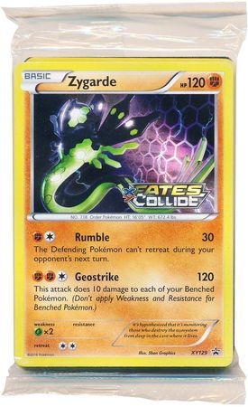 Zygarde - XY129 - XY Fates Collide Pre-Release Promo Pack of 20 Cards