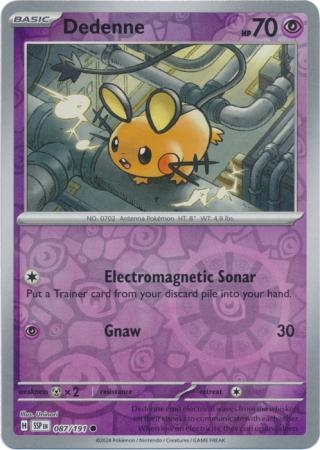 Dedenne - 087/191 - Common Reverse Holo