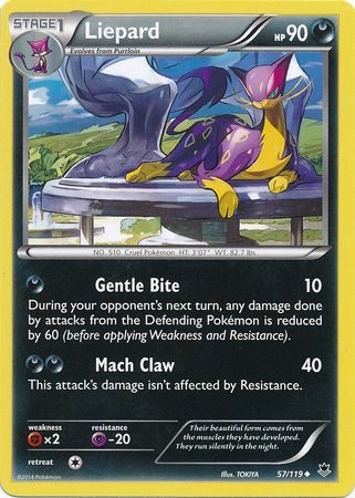 Liepard - 57/119 - Uncommon