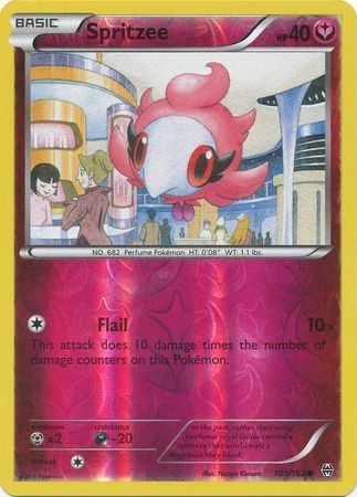 Spritzee - 105/162 - Common Reverse Holo