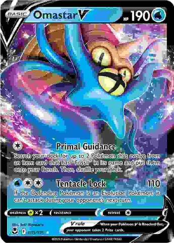 Omastar V - 035/195 - Ultra Rare