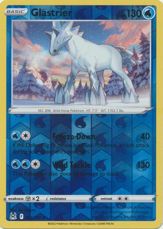 Glastrier - 051/196 - Holo Rare Reverse Holo