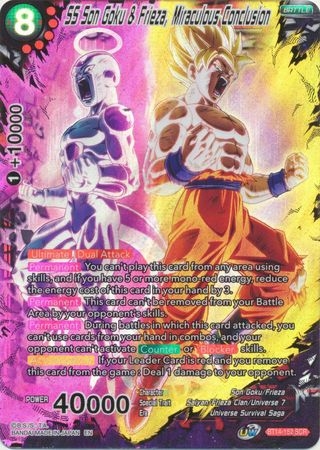 SS Son Goku & Frieza, Miraculous Conclusion - BT14-152 - Secret Rare