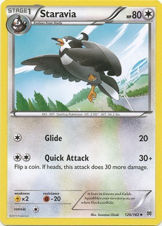 Staravia - 126/162 - Uncommon