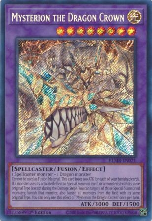 Mysterion the Dragon Crown - BLMR-EN071 - Secret Rare 1st Edition