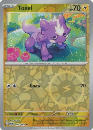 Toxel - 071/198 - Common Reverse Holo