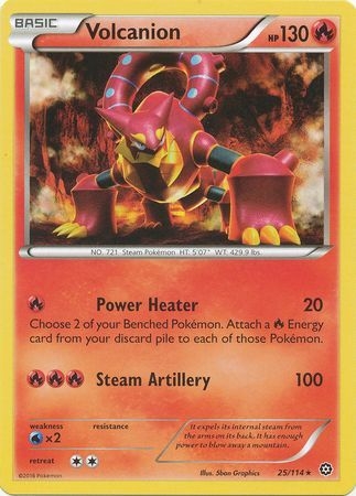 Volcanion - 25/114 - Rare