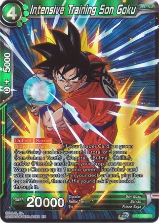 Intensive Training Son Goku - BT10-066 - Rare Foil