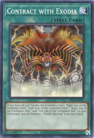 Contract with Exodia - DCR-EN031 - Common Unlimited (25th Reprint)