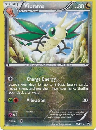 Vibrava - 75/111 - Uncommon Reverse Holo