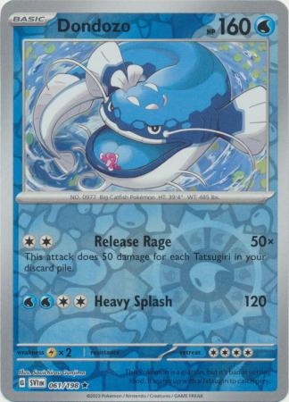 Dondozo - 061/198 - Holo Rare Reverse Holo