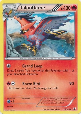 Talonflame - 15/108 - Rare