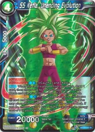 SS Kefla, Unending Evolution - BT15-047 - Rare Foil