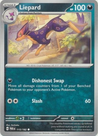 Liepard - 115/182 - Common