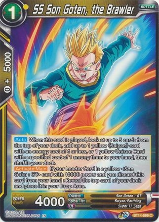 SS Son Goten, the Brawler - BT14-099 - Common