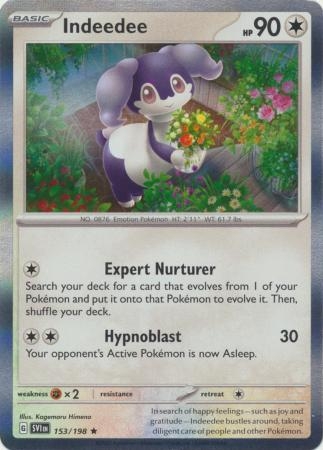 Indeedee - 153/198 - Holo Rare