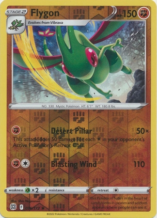 Flygon - 76/172 - Rare Reverse Holo
