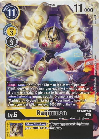 Raijinmon - BT9-042 U - Uncommon