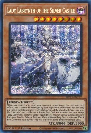 Lady Labrynth of the Silver Castle - MP23-EN177 - Prismatic Secret Rare 1st Edition