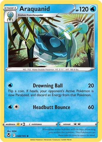 Araquanid - 048/195 - Uncommon Reverse Holo