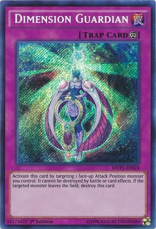 Dimension Guardian - MVP1-ENS24 - Secret Rare 1st Edition