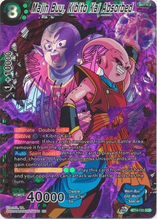 Majin Buu, Kibito Kai Absorbed - BT14-153 - Secret Rare