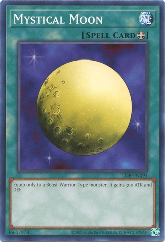 Mystical Moon - LOB-EN094 - Common Unlimited (25th Reprint)