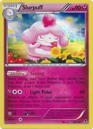 Slurpuff - 69/119 - Holo Rare