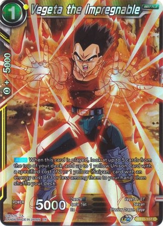 Vegeta the Impregnable - BT10-107 - Common Foil