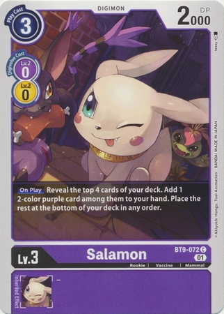 Salamon - BT9-072 C - Common