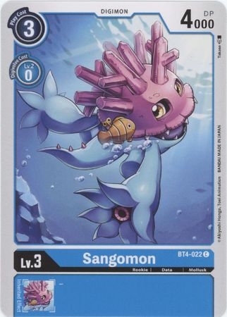 Sangomon - BT4-022 - Common
