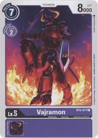 Vajramon - BT5-077 - Common