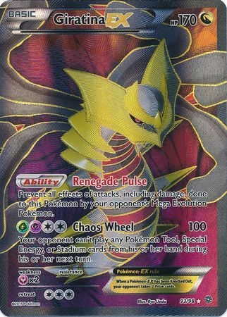 Giratina EX - 93/98 - Full Art Ultra Rare