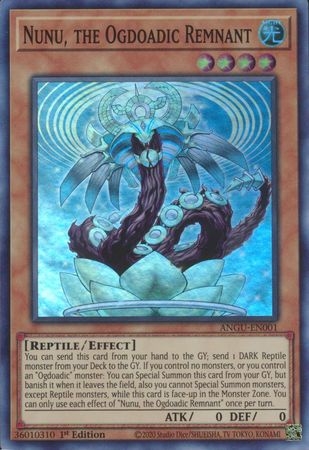 Nunu, the Ogdoadic Remnant - ANGU-EN001 - Super Rare 1st Edition