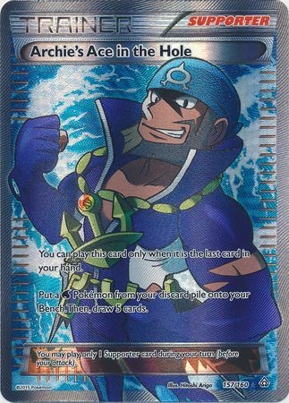 Archie's Ace in the Hole - 157/160 - Full Art Ultra Rare