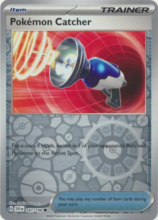 Pokemon Catcher - 187/198 - Common Reverse Holo