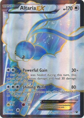 Altaria EX - 123/124 - Full Art Ultra Rare