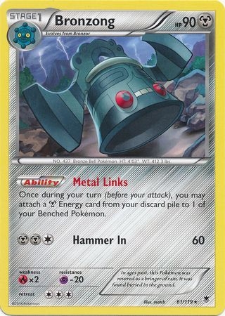 Bronzong - 61/119 - Rare