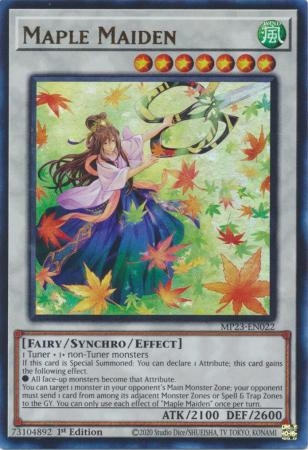 Maple Maiden - MP23-EN022 - Ultra Rare 1st Edition