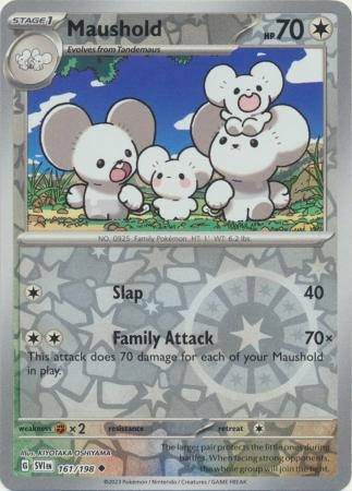 Maushold - 161/198 - Uncommon Reverse Holo
