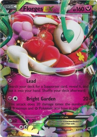 Florges EX - 67/119 - Ultra Rare