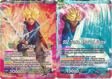 Trunks | SS2 Trunks, Envoy of Justice - BT10-031 - Common Foil