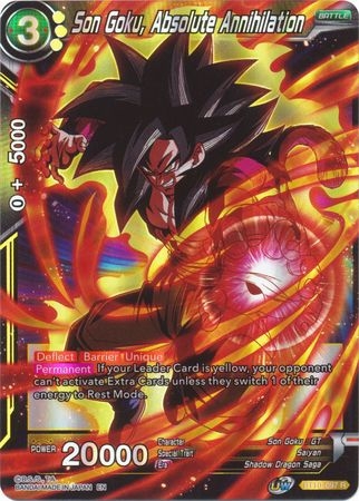 Son Goku, Absolute Annihilation - BT10-097 - Rare Foil