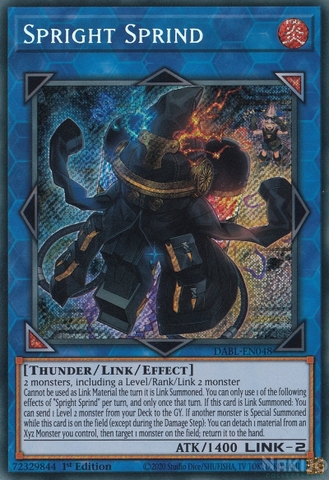 Spright Sprind - DABL-EN048 - Secret Rare 1st Edition