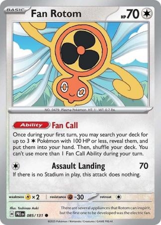 Fan Rotom - 085/131 - Common